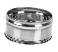 Didiseaon Stainless Steel Small Steamer Plate for Household Cooking Food-safe Steamer Container Suitable for Bread Rice Seafood Lightweight and Easy to Clean