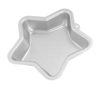 Didiseaon Star Shaped Cake Pan Cake Decorating Mould 9.43x9.04x1.89in Aluminum Alloy Reusable Consistent Baking Creative Design Baking Enthusiast Special Event Birthday