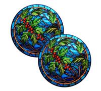 Didiseaon Static Window Decal Christmas Window Clings Adorable Patterns Easy to Apply and Remove for Xmas
