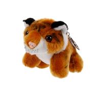 Didiseaon Stuffed Animal Tiger Keychain Lifelike Plush Backpack Charm Durable and Lightweight Pendant for Souvenir for Christmas and Birthday Party Favors