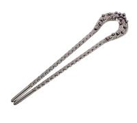 Didiseaon Stylish Metal u Pins for Hair Decorative Asian Bobby Pins Rhinestones for Women's Updos