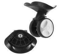 Didiseaon Suitcase Small Wheel Replacement, Travel Luggage Swivel Wheel Pair, Plastic Sturdy Travel Suitcase Repair Accessories for Cabin Luggage