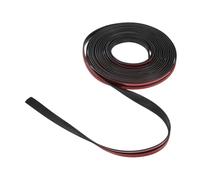 Didiseaon T-Shaped Car Window Seal Strip Rubber Weather Stripping for Windshield Sunroof Rear Tailgate Soundproof Insulation High Temperature Resistant Automotive Topper