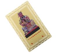 Didiseaon Tai Sui Amulet Card Durable Protection Card for Luck Wealth Success Lightweight and Versatile Chinese Lucky Charm for