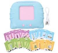 Didiseaon Talking Flash Cards Educational for Bilingual Early Learning with Audio Cognitive Enlightenment Tool for Easy-use Language Reading and Vocabulary Building