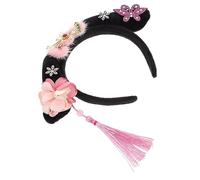 Didiseaon Tassel Headband in Chinese Style for Women Decorative Hair Hoop Lace for Wedding Guest Hair Accessories