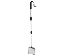 Didiseaon Telescopic Cat Litter Scoop with Handle Sifting Litter for Chicken Coop Versatile for Tofu Alfalfa Ergonomic Grip Durable Practical Design