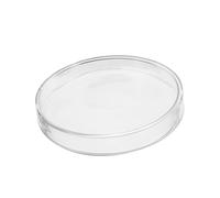 Didiseaon Thick Borosilicate Glass Petri Dish with Lid Reinforced Structure for Biological Experiments Thermal Shock Resistant Microbiology Culture Plate for Lab and School Research