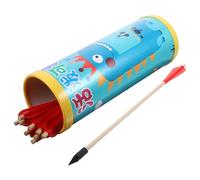 Didiseaon Throwing Pot and Arrows Game for Safe Soft Arrowheads Hand-eye Coordination Traditional Toss Pot Arrows Kit for Outdoor Fun and Balance Exercise Random Color