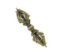 Didiseaon Tibetan Copper Pestle Pendant Necklace for DIY Jewelry Crafting Unique Religious Charm for Home Decor and Personal Adornment for Friends and Family
