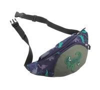 Didiseaon Toddler Dinosaur Fanny Pack Crossbody Bag for Boys and Girls, Mini Waist Satchel Adjustable Belt, Lightweight Kids Sling Pouch for Camping Hiking Outdoors, Green