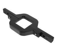 Didiseaon Trailer Tow Hitch Mount Bracket for Reverse Light, Backup Light Bracket with Search Lighting Holder, Black Metal Mount for Offroad Truck Use