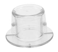 Didiseaon Transparent Bird Collar for Parrots and Lovebirds Anti-bite Protective Neck Cover for Wound Lightweight Plastic Controls Plume Plucking Comfortable Fit for Cockatiels Parakeets and