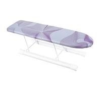 Didiseaon Travel Iron Board Portable Ironing Mat with Compact Design and Anti-skip Bottom, Small Tabletop Ironing Board for Clothes and Skirts Suitable for Dormitory Or Bedroom Use
