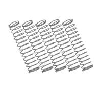 Didiseaon Trumpet Button Springs Silver Colour 5 Pcs Replacement Parts Stainless Steel Easy to Install and Replace Sturdy Trumpet Accessories