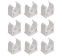 Didiseaon U-Shaped PVC Pipe Clamp for Silicone and Thin Wall Hoses, Lightweight and Resistant to Scaling, for Plumbing and Electrical Tube Support Applications