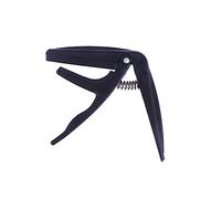 Didiseaon Ukulele Capo Zinc Alloy Clip-on Acoustic Tuner Black Single-handed Trigger for Soprano Concert Tenor Ukuleles Musical Instrument Accessory