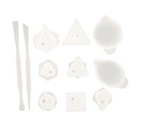 Didiseaon Unique Silicone Dice Making Mold DIY Resin Casting Kit for Crafts Home Decor Wear-Resistant Silicone Molds for Creative Resin Dice with Glitter and Color Additions