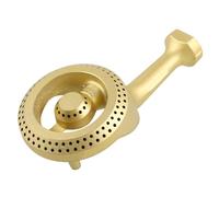 Didiseaon Universal Gas Stove Burner Head Replacement Iron Cooker Part Easy to Clean Golden Kitchen Use Sturdy Stove Head