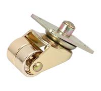 Didiseaon Upright Piano Metal Caster Wheel Gold Tone High Bearing Piano Mobile Accessory Replacement with Screws Kit