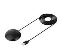 Didiseaon USB Condenser Conference Microphone Round Design Plug and Play for Laptop Video Meetings Office Recording Compatible with Windows Linux