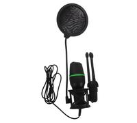 Didiseaon USB Tabletop Microphone Kit and Broadcast Quality Computer Gaming Condenser Microphone with Noise Reduction Metal and Plastic Construction Random Color for Live Broadcasts and Lectures