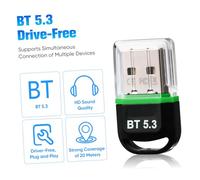 Didiseaon USB Wireless Adapter for Laptop PC Computer Stable Transmission Up to Compact Portable Design Wide Compatibility for Game Controllers Headsets Keyboards and More