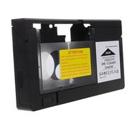 Didiseaon Vhs-c to Vhs Tape Adapter for Camcorders Compatible with Half Tapes Plastic Converter for Video Players Quick Digital Conversion for Vcr and Home Use