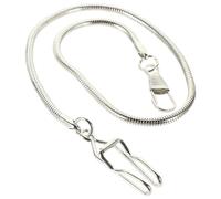 Didiseaon Vintage Alloy Pocket Watch Chain for Collecting and Casual Dressing Lightweight Multi-Functional Silver Metal Chain Accessory for Men’s Pocket Watches