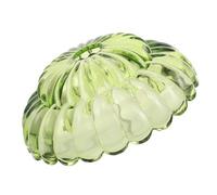 Didiseaon Vintage Green Glass Lamp Shade Replacement Retro Bell Pendant Shade E26/e27 Socket Compatible Glass Table Lamp Cover for Bedside and Home Lighting Decor