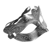 Didiseaon Vintage Half Face Mask for Men and Women, Plastic Material with Full Visibility and Repeated Use Durability, Unique Artistic Gr nd Roman Style for Performance or Themed
