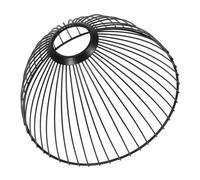 Didiseaon Vintage Industrial Iron Wire Lamp Shade E27 Bulb Cover 195x112mm Black Metal Globe Light Guard for Home and Farmhouse Ceiling Or Bedside Lighting