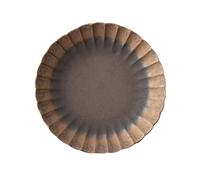 Didiseaon Vintage Japanese Style Heat-resistant Pottery Tea Cup Holder with Creative Sunflower Design Teacup Mat for Home and Tea Accessories Protective Heat Insulation Tray for Desktop