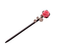Didiseaon Vintage Wooden Hairpin Decorative Hair Stick for Weddings and Special Occasions Classical Chinese Hair Chopsticks Elegant Design