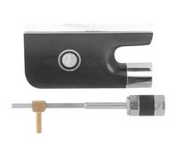 Didiseaon Violin Bow Replacement Part Black Copper Metal Frog Close the String Comfortable Violin Accessory with Screw Suitable for Musical Instrument Repair