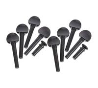Didiseaon Violin Pegs Ebony Fiddle Tuning Pegs for Repair Restoration String Adjustment Parts for Maintenance Violin Instrument Accessories