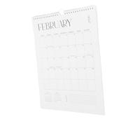 Didiseaon Wall Calendar Hanging Planner Mid-year Organizer From July to December Thick Paper Office Calendar for Smooth Writing and Long-term Management