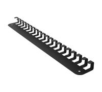 Didiseaon Wall Mounted Medal Hanger Rack with 20 Hooks for Home Use, Iron Metal Frame with Spacesaving Design and Longterm Storage Solutions, for Organizing Bibs and Bags