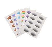 Didiseaon Waterproof Eyeshadow Stickers 6 Sheets Gradient Makeup Temporary Eyeshadow Decoration for Women Easy Application Natural Finish Summer Festival Party Accessories