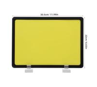 Didiseaon Wear-Resistant Magnetic Shelf Labels with Strong Magnet Base for Warehouse and Supermarket Classification Plastic and Paper Material Easy Placement Metal Surfaces for Efficient