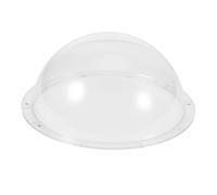 Didiseaon Weatherproof Security Camera Dome Shield Clear Acrylic Protector Outdoor Dust Rain Cover Durable Optical Transparent Hemisphere for Use