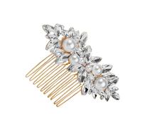 Didiseaon Wedding Hair Comb Pearls Bridal Side Comb Elegant Hair Jewelry for Special Occasions
