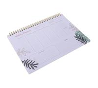 Didiseaon Weekly Goals Planner Notebook with Easy Tear-off Smooth Writing Weekly Notepad for Office and School Compact to Do Planner with Integrated Schedule Memo and Notes Layout