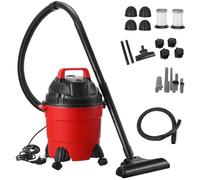 Didiseaon Wet Dry Vacuum Cleaner with High-power Suction and Filtration Large Capacity Cylinder Dust Collector for Household Cleaning Uk Plug Includes Flexible Hose and Accessories