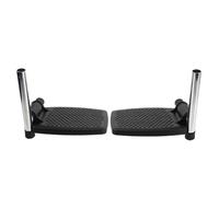 Didiseaon Wheelchair Footplates Elevated Leg Rests Replacement Parts for Standard and Transport Chairs Thickened Plastic Footrest Accessories for Elderly Mobility Aid