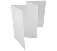 Didiseaon White Plastic Desk Divider Screen Protective Barrier and Removable Design for Classroom Use, Privacy Panel for Students and Employees