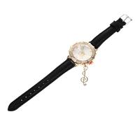 Didiseaon Women Watch with Bracelet Comfortable Using Experience and Adjustable Time Black Glass Casual Elegant Wristwatch for Daily Wearing and Casual Event