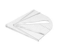 Didiseaon Wood Turning Compass Center Finding Gauge Acrylic Woodworking Compass for Lathe Work DIY Furniture Making Precise Marking Tool for Woodturners and Carpenters