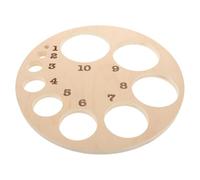 Didiseaon Wooden Cervical Dilations Board Fetal Position Teaching Tool Beige Anatomical Model Clearly Shows Cervical Changes Simulates Childbirth Process for Teaching Places and Medical