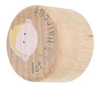 Didiseaon Wooden First Haircut Keepsake Box for Boys and Compact Hair Curl Storage Container Cute Nursery Decor Gift for Showers and Birthdays